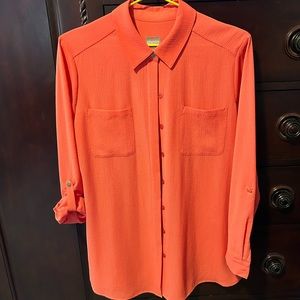 Chico’s Coral Tunic size 1